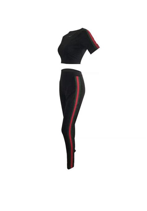 gucci inspired 2 piece